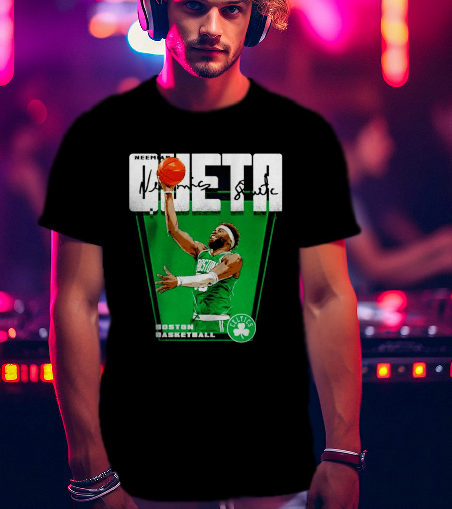Neemias Queta Boston Celtics Basketball Celtics T-Shirt