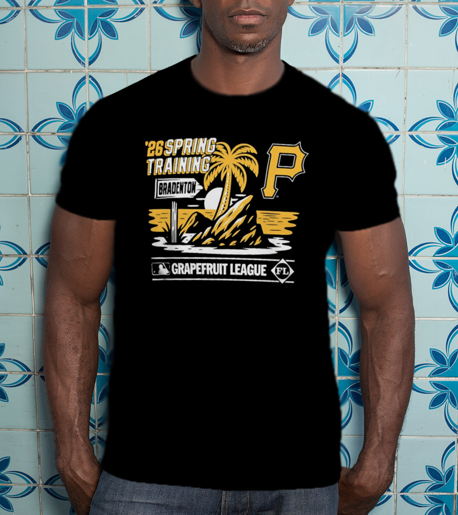 2026 Spring Training Bradenton Pittsburgh P Grapefruit League MLB FL T-Shirt