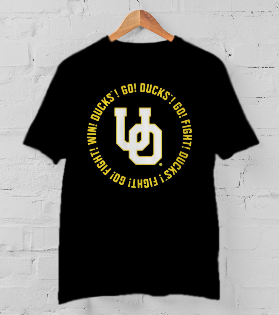 Oregon Ducks Fight Song Go Ducks Win Fight 2026 T-Shirt