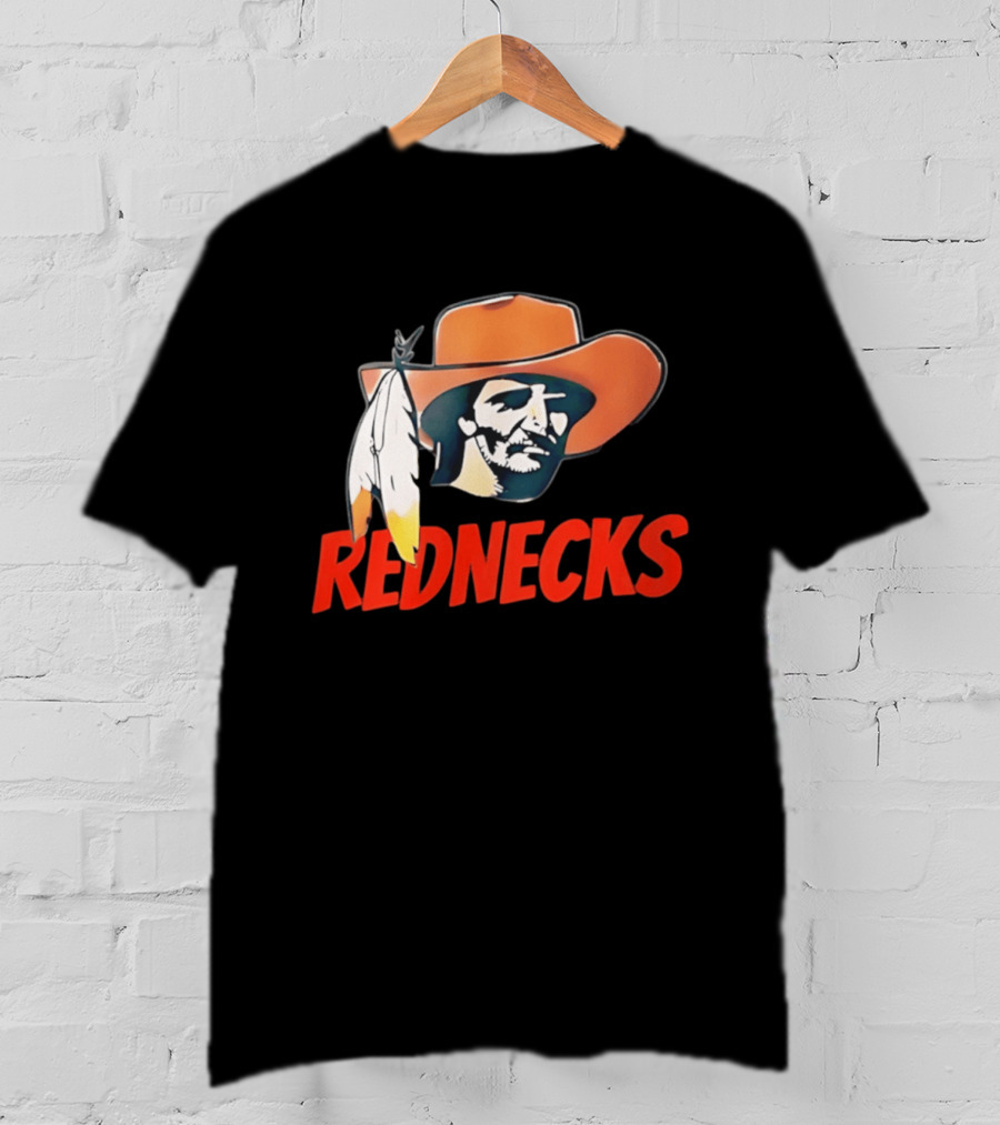 Rednecks Cowboy Hat Feather T-Shirt