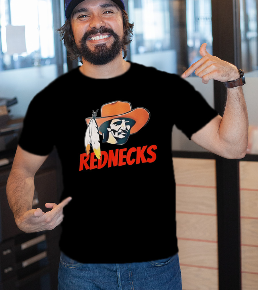 Rednecks Cowboy Hat Feather T-Shirt