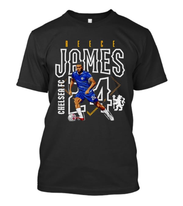 Reece James Chelsea FC 24 Football Jersey Fan Gear T-Shirt