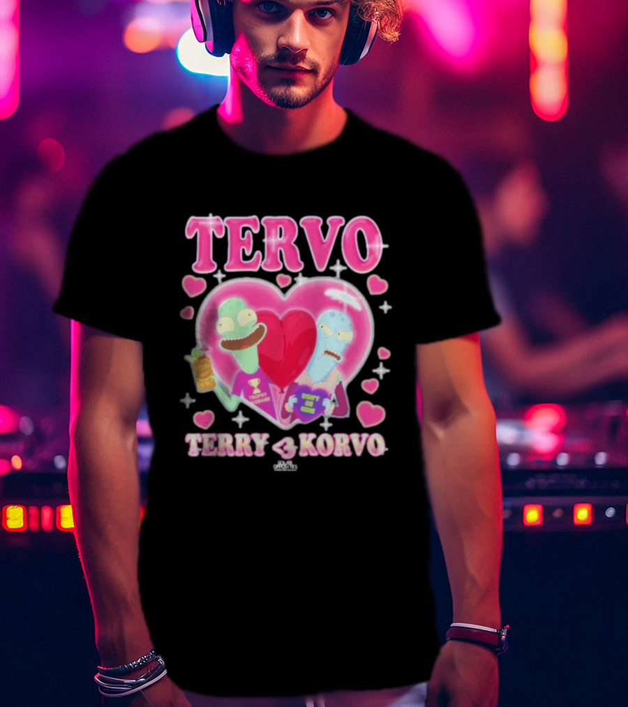 TERVO Terry Korvo Trophy Husband Don't Go Bacon My Heart T-Shirt