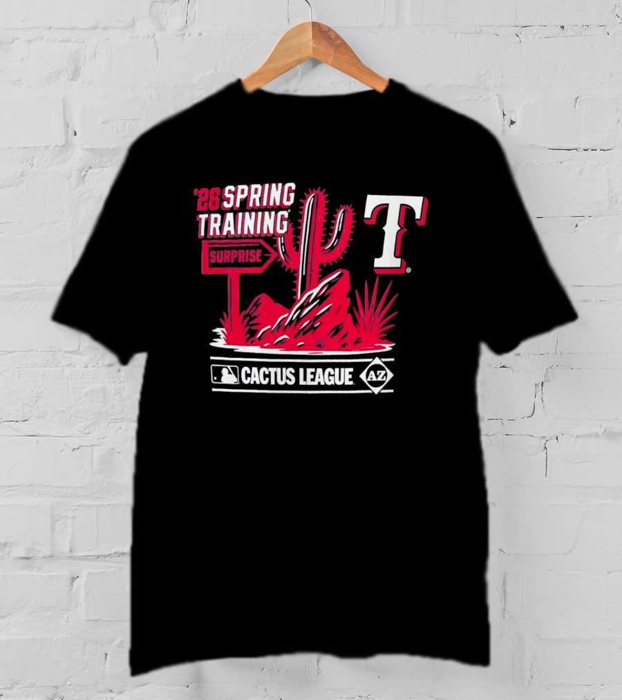 Texas Rangers 2026 Surprise Cactus League Spring Training MLB T-Shirt