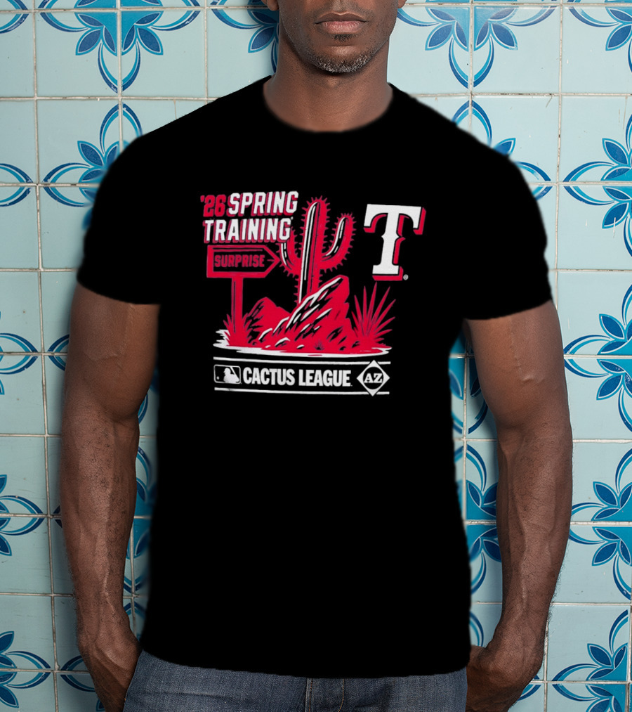 Texas Rangers 2026 Surprise Cactus League Spring Training MLB T-Shirt