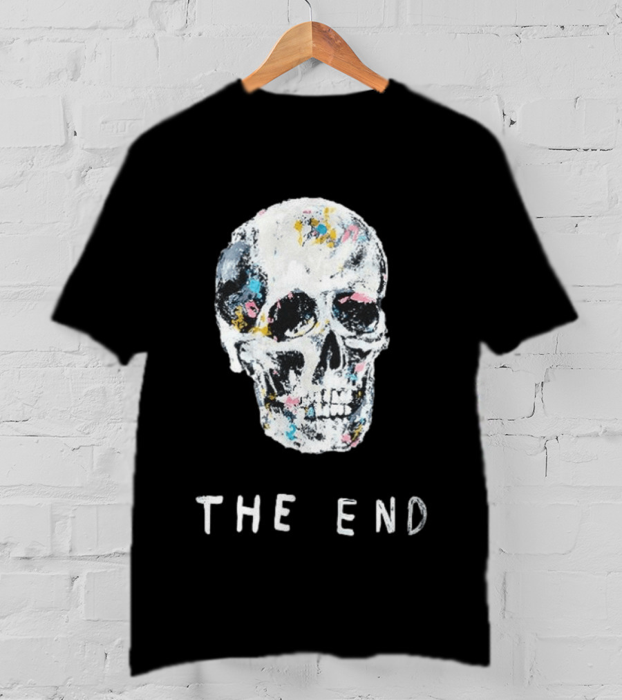 The End Colorful Skull T-Shirt