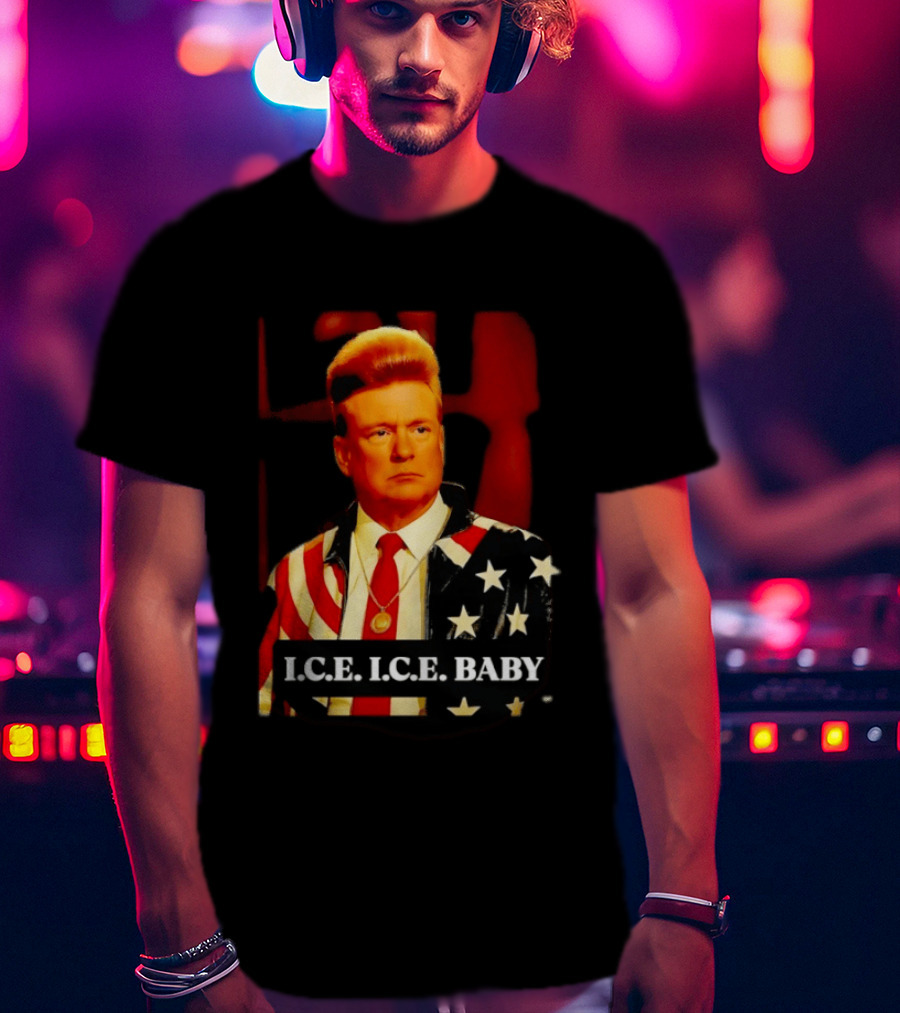 I.C.E. I.C.E. Baby Patriotic Flag Suit T-Shirt