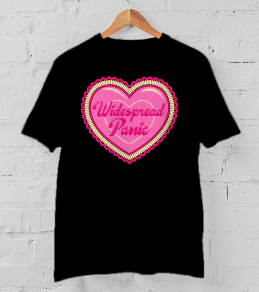 Widespread Panic Heart 2 14 2 15 2026 Austin TX Event T-Shirt