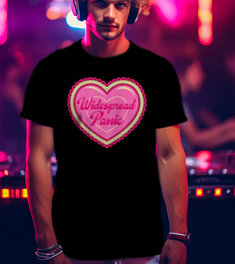 Widespread Panic Heart 2 14 2 15 2026 Austin TX Event T-Shirt
