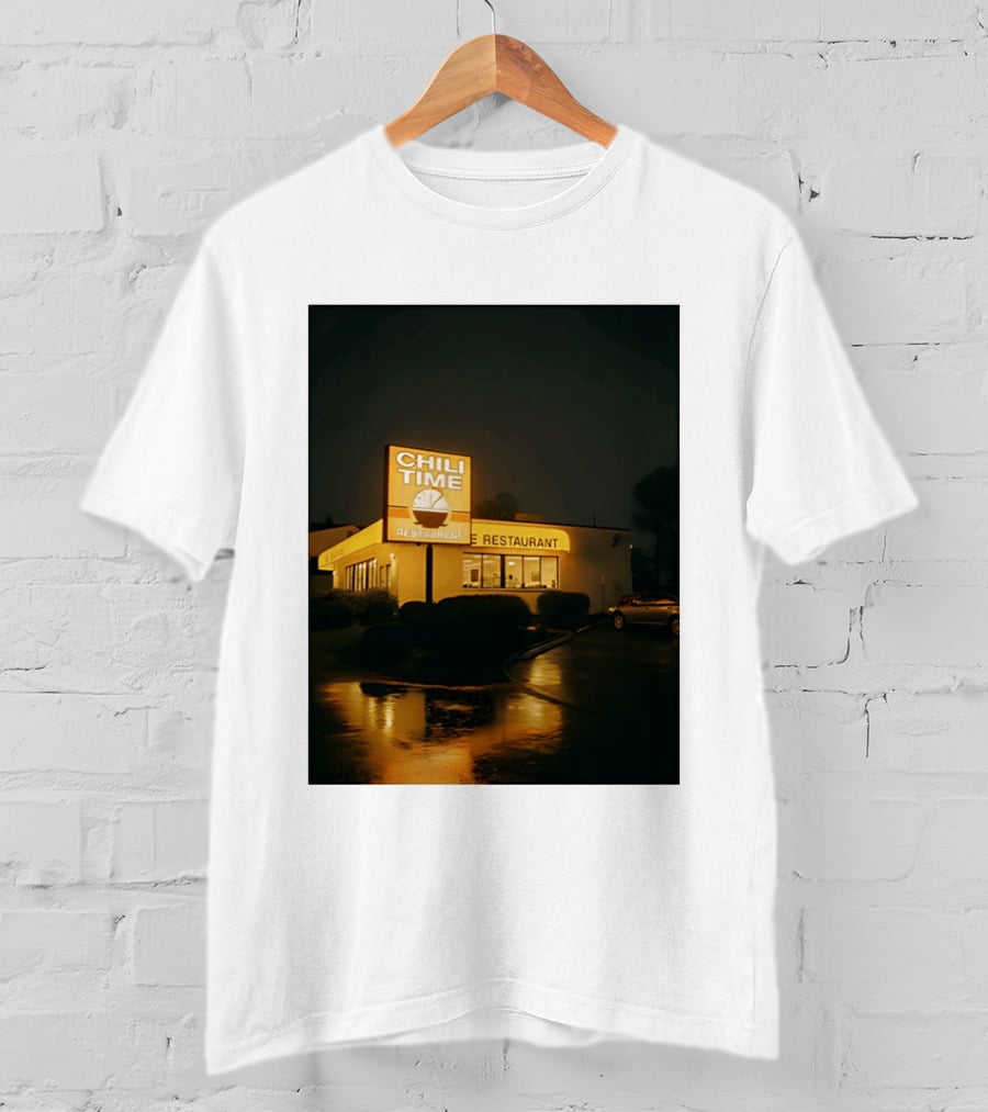 CHILI TIME Night Vibes Restaurant St Bernard Recreation Department T-Shirt