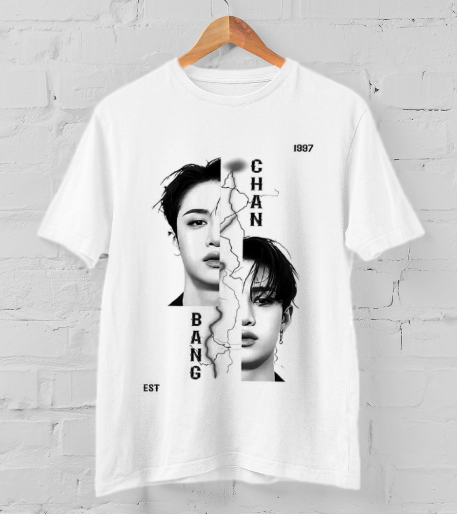 Bang Chan Est 1997 Face Lighting T-Shirt
