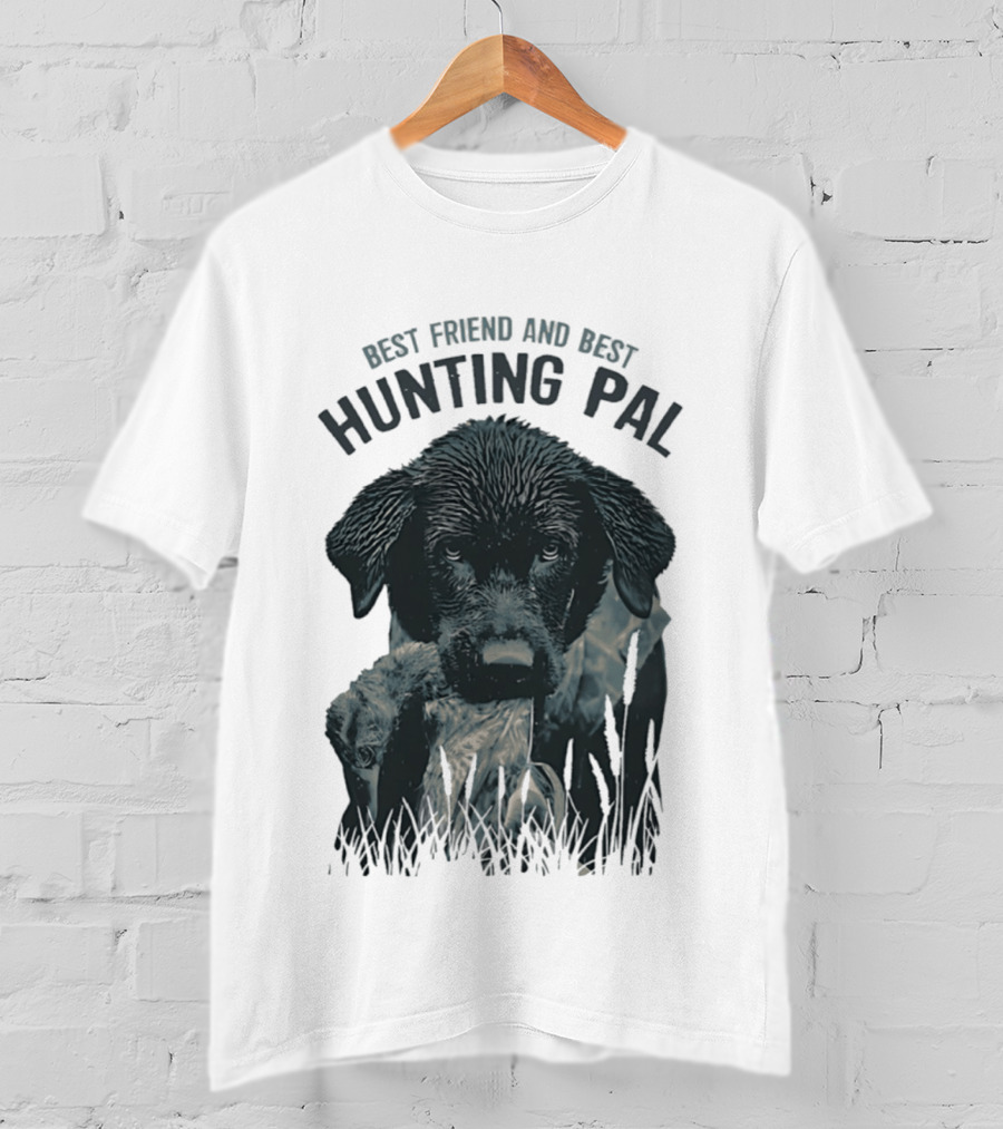 Best Friend And Best Hunting Pal Dog Retriever T-Shirt