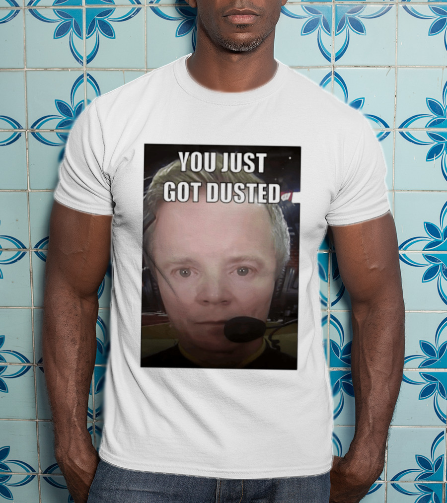 You Just Got Dusted Dusty May Michigan Wolverines T-Shirt