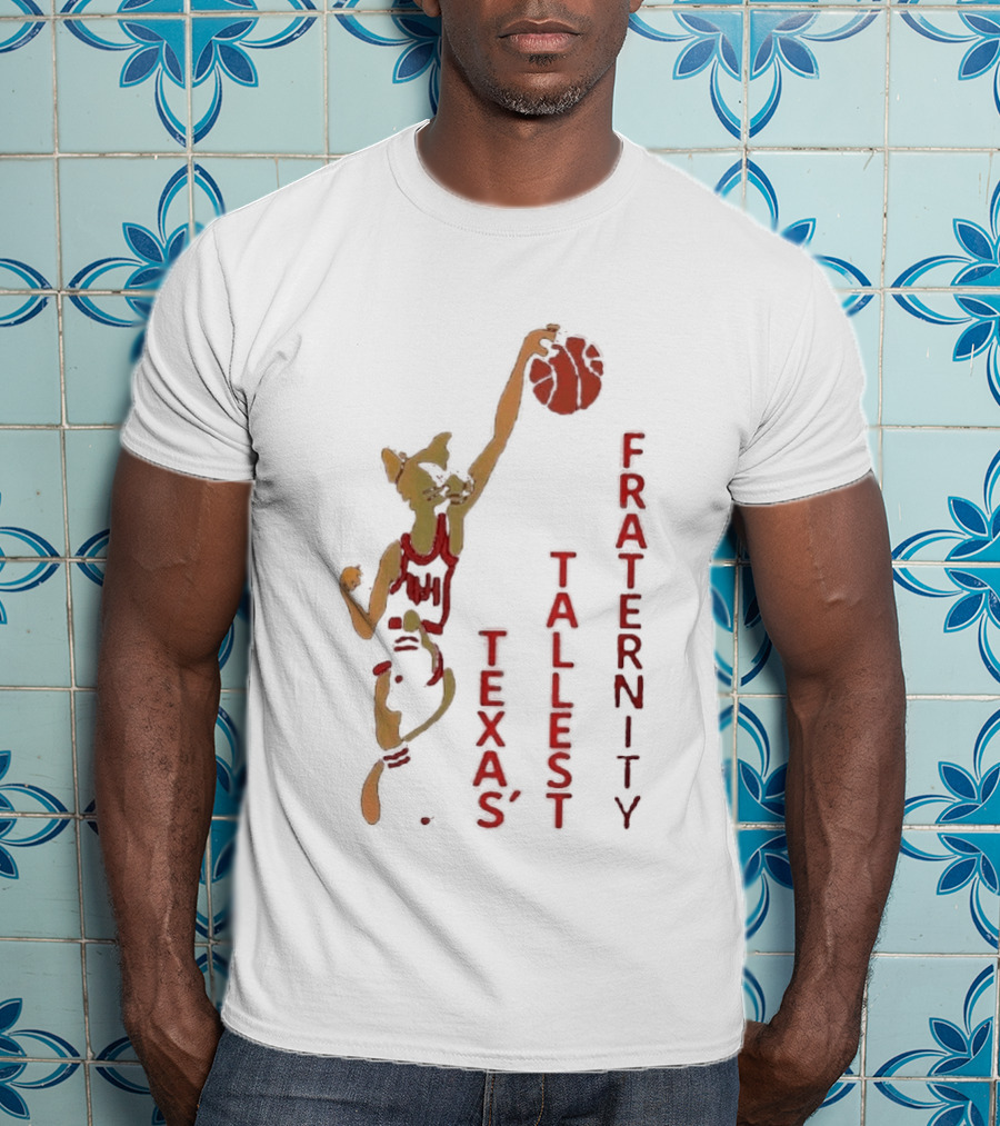 Houston Cougars Texas Tallest Fraternity Cat Dunking Phi Slama Jama T-Shirt
