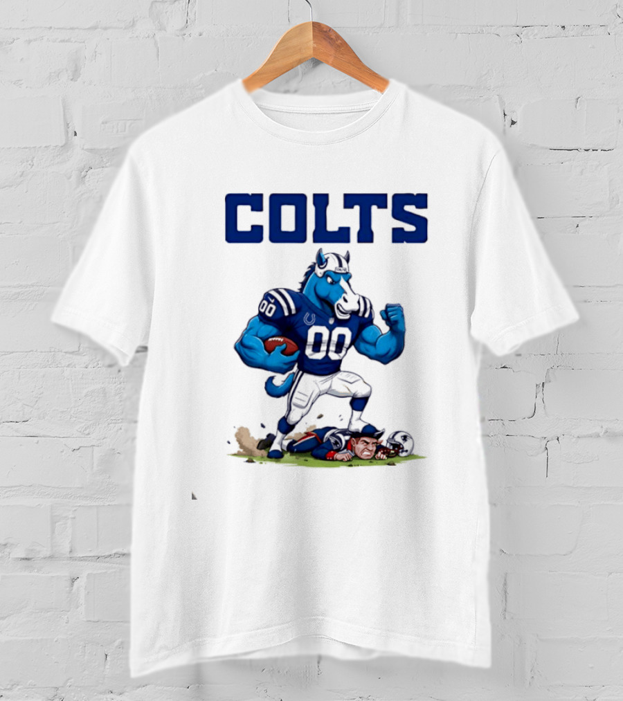 Indianapolis Colts Vs New England Patriots Beat Rivalries Colts Victory T-Shirt