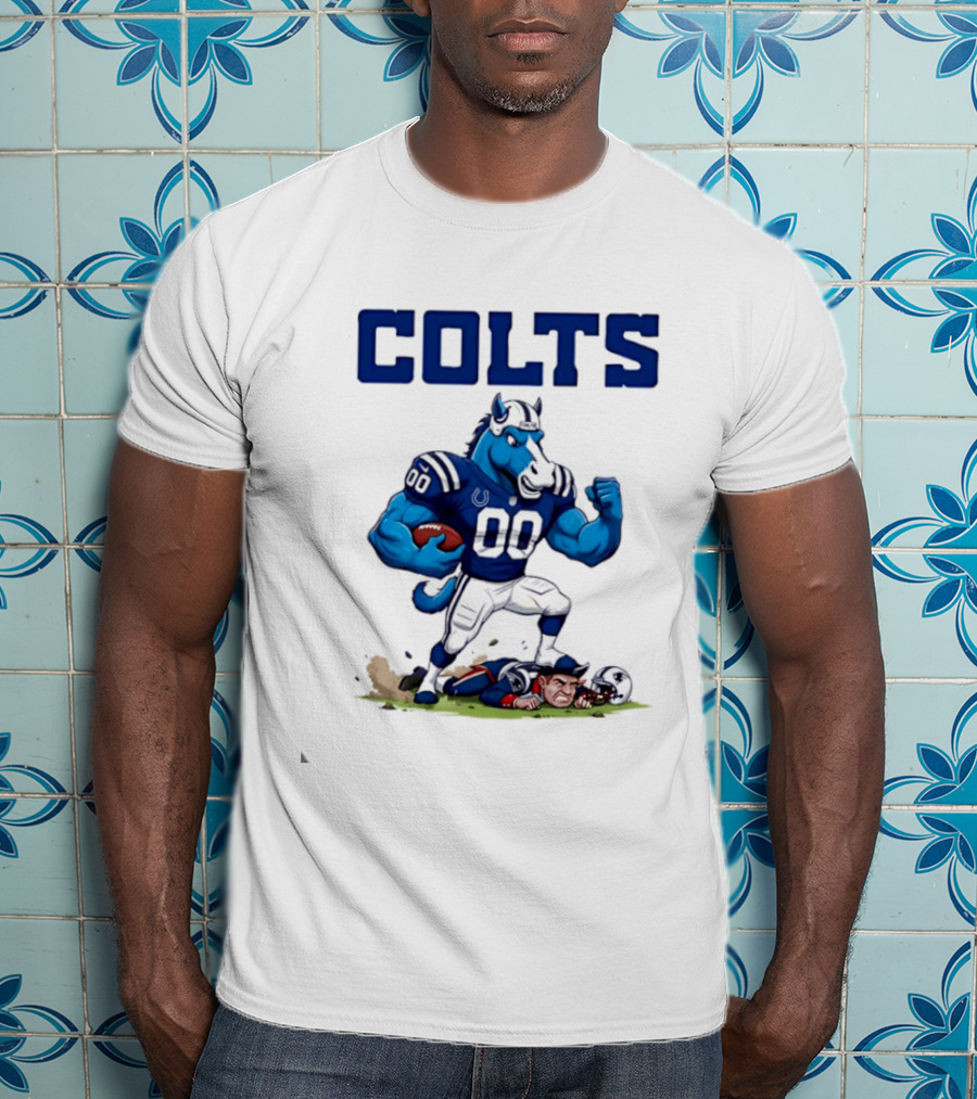 Indianapolis Colts Vs New England Patriots Beat Rivalries Colts Victory T-Shirt