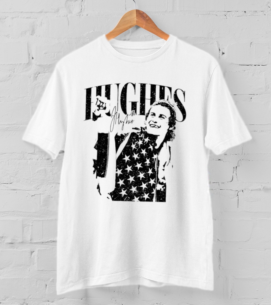 Hughes Jack Team USA Olympic Gold Medal Hockey 2026 Stars T-Shirt