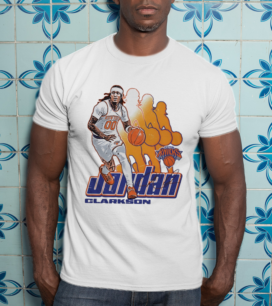 Jordan Clarkson New York Knicks Basketball Sports T-Shirt
