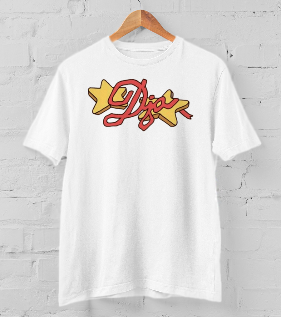 Juls Star Dia Red And Yellow Stars T-Shirt