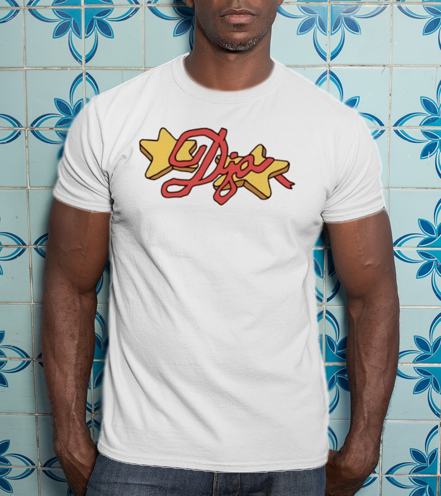 Juls Star Dia Red And Yellow Stars T-Shirt