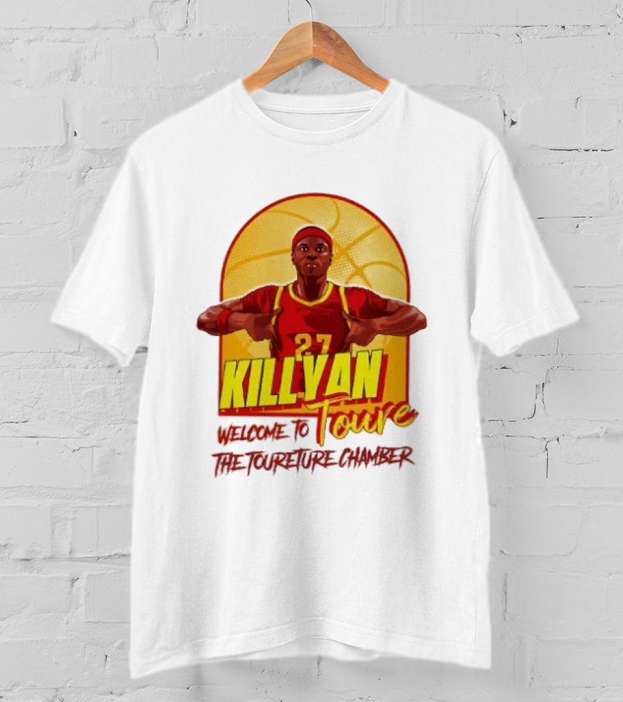 Welcome To Killyan Toure The Toureture Chamber 27 Iowa State Cyclones Basketball T-Shirt
