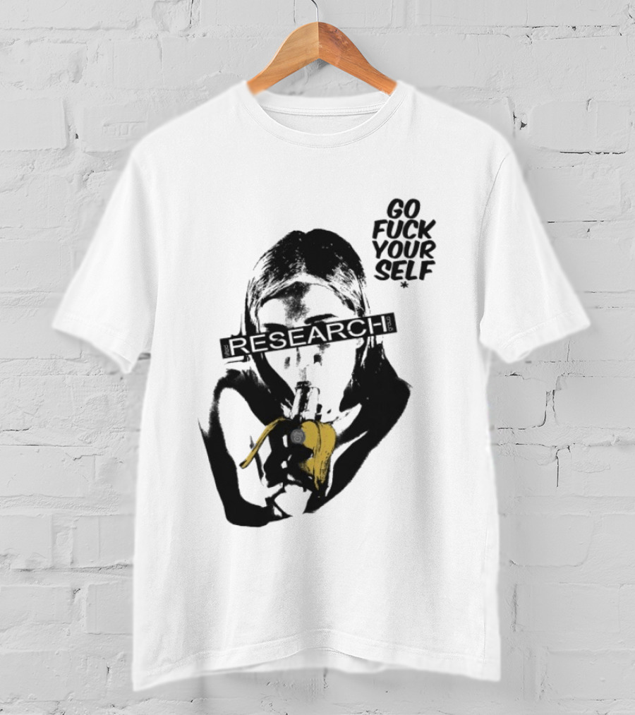 Go Fuck Yourself Research Group Banana T-Shirt