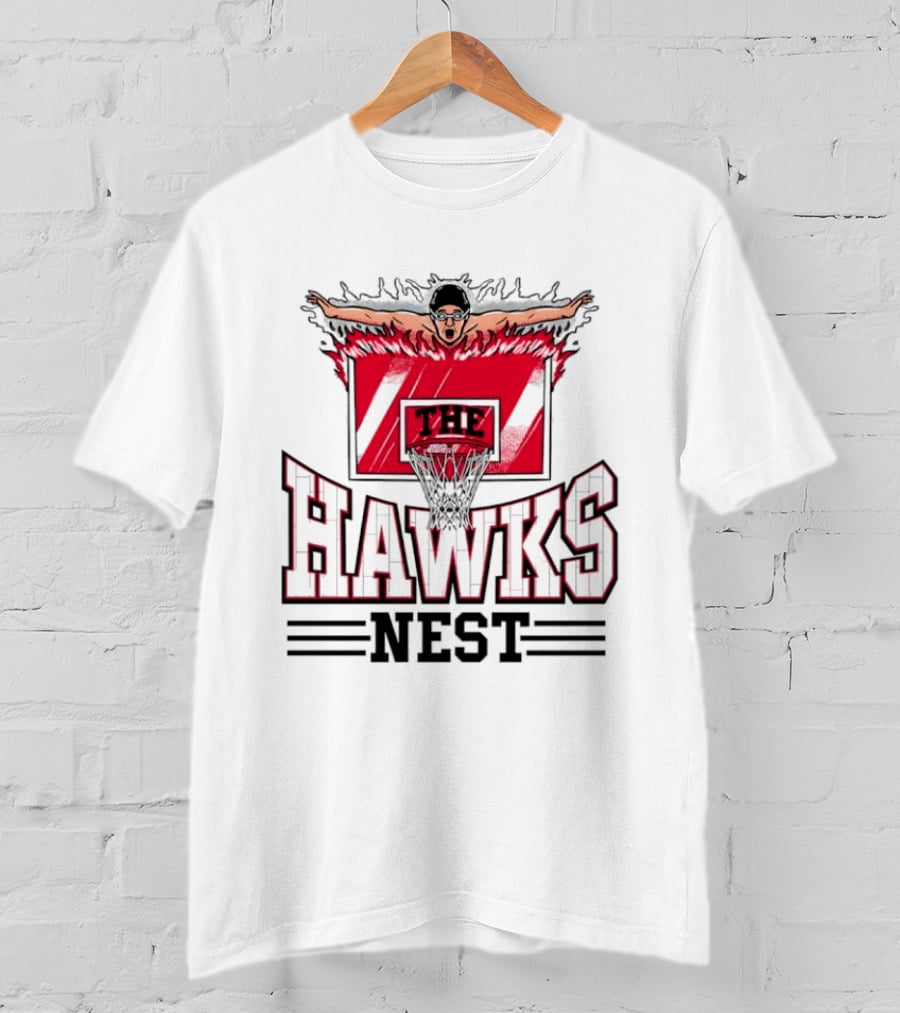 The Hawks Nest Basketball Swimming Combo T-Shirt