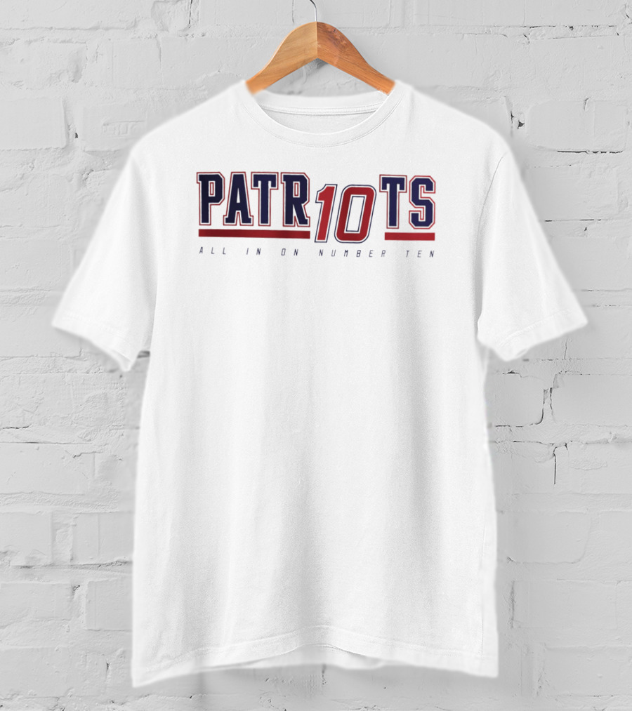 PATR10TS All In On Number Ten New England T-Shirt