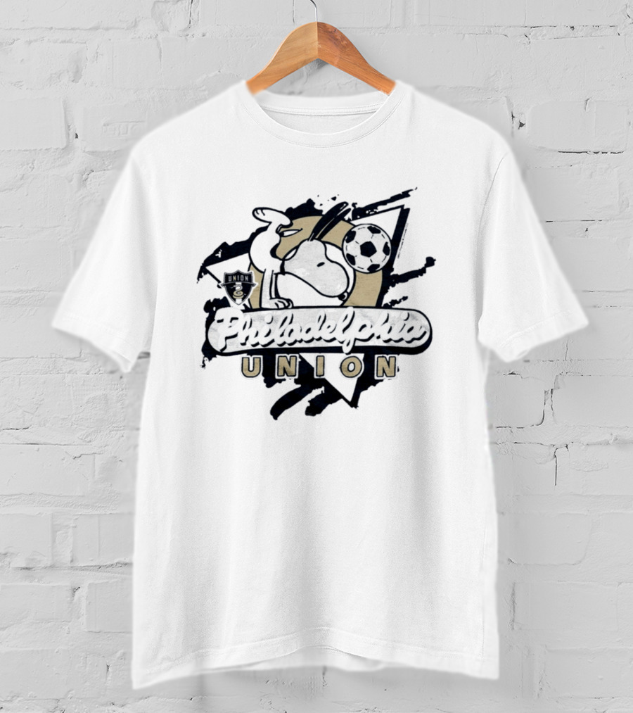 Snoopy Philadelphia Union Soccer Collaboration T-Shirt