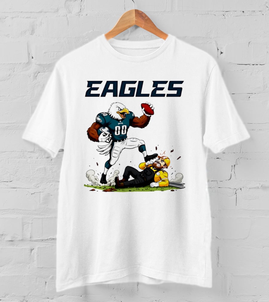 Philadelphia Eagles Vs Pittsburgh Steelers Rivalry Beat Steelers T-Shirt