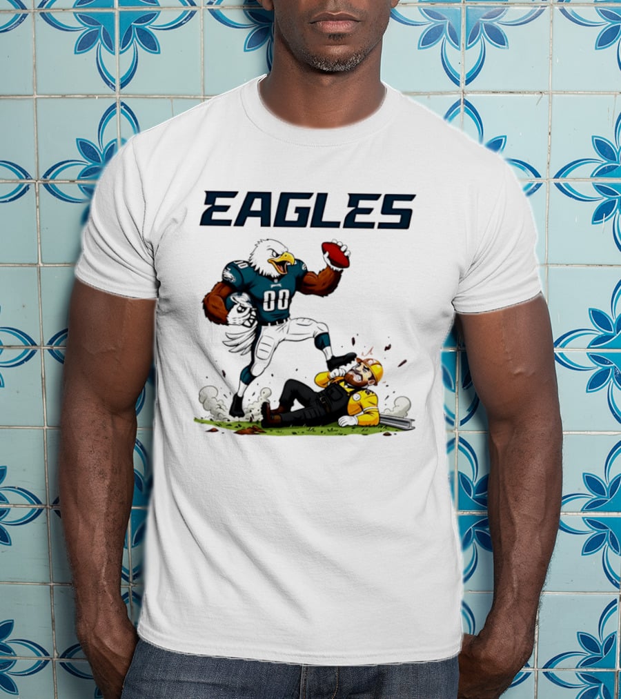 Philadelphia Eagles Vs Pittsburgh Steelers Rivalry Beat Steelers T-Shirt