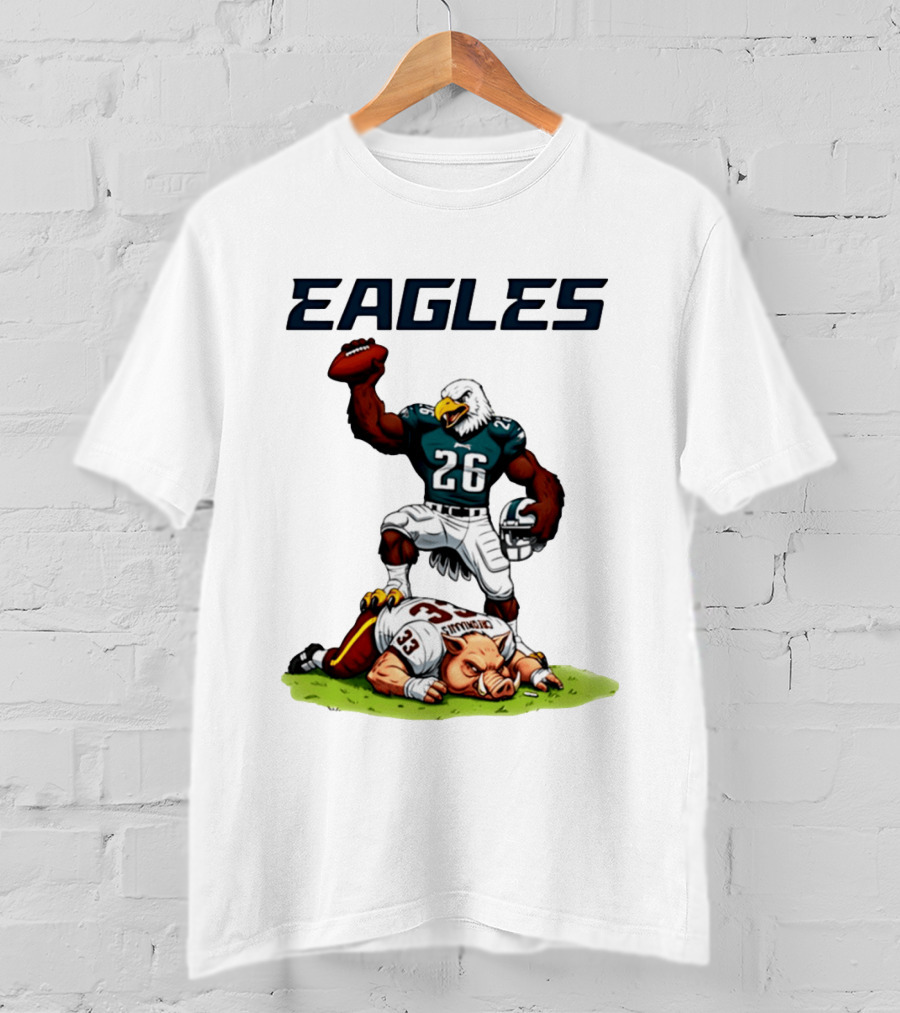 Eagles Vs Commanders Rivalries NFL Showdown Football Battle T-Shirt