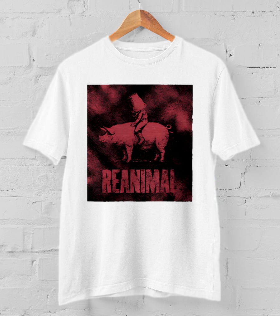 Reanimal Bucket Pig Rider Red T-Shirt