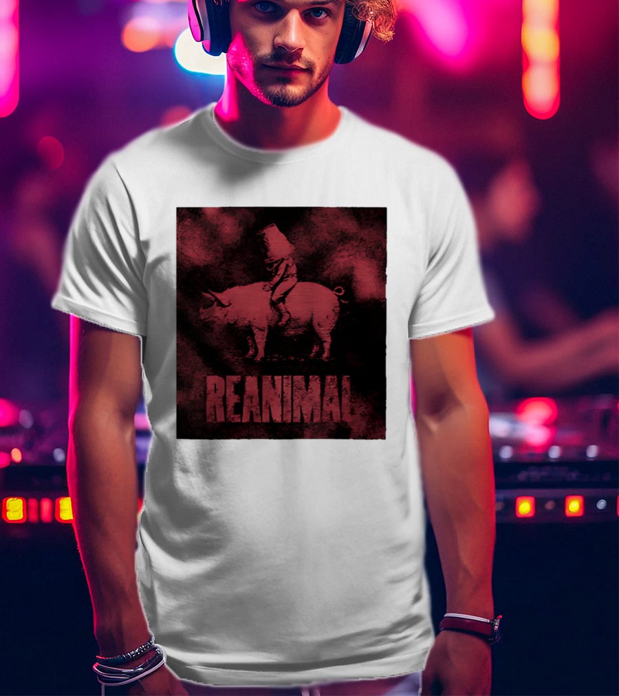 Reanimal Bucket Pig Rider Red T-Shirt