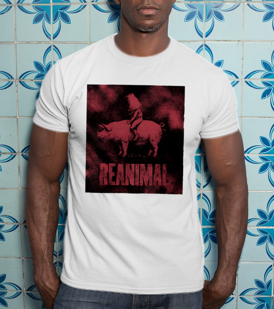 Reanimal Bucket Pig Rider Red T-Shirt