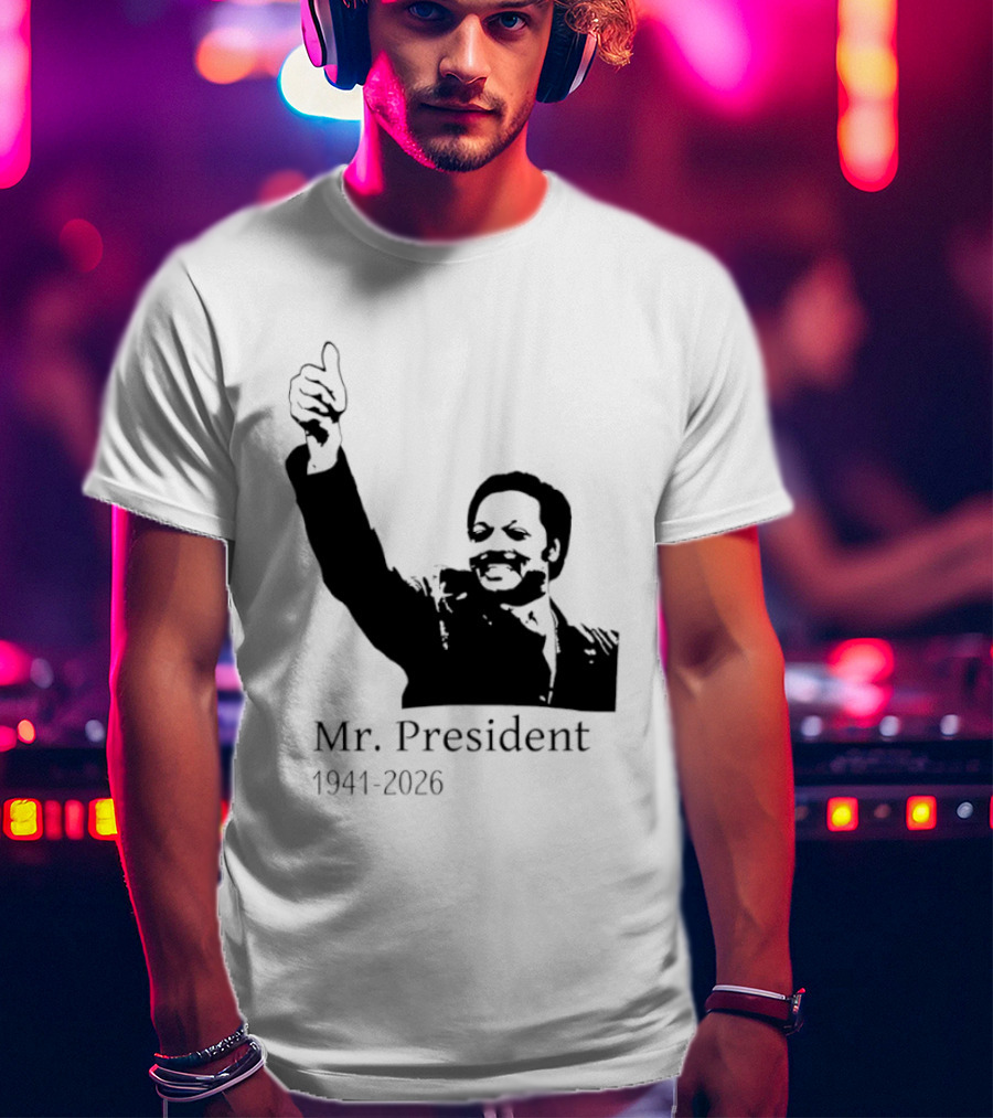 RIP Jesse Jackson Mr. President Memorial 1941 2026 T-Shirt