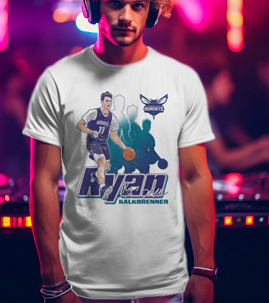 Charlotte Hornets Ryan Kalkbrenner Basketball 11 T-Shirt