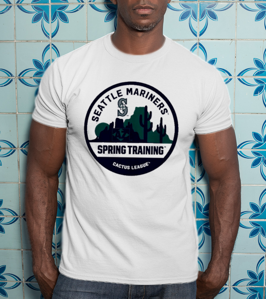 Seattle Mariners Cactus League Spring Training 2026 Desert Scene T-Shirt