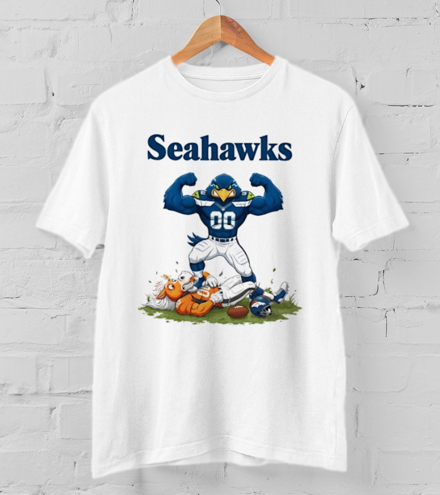 Seahawks Dominates Over Broncos Rivalry Victory T-Shirt