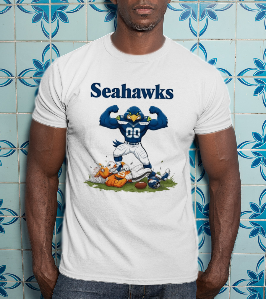 Seahawks Dominates Over Broncos Rivalry Victory T-Shirt