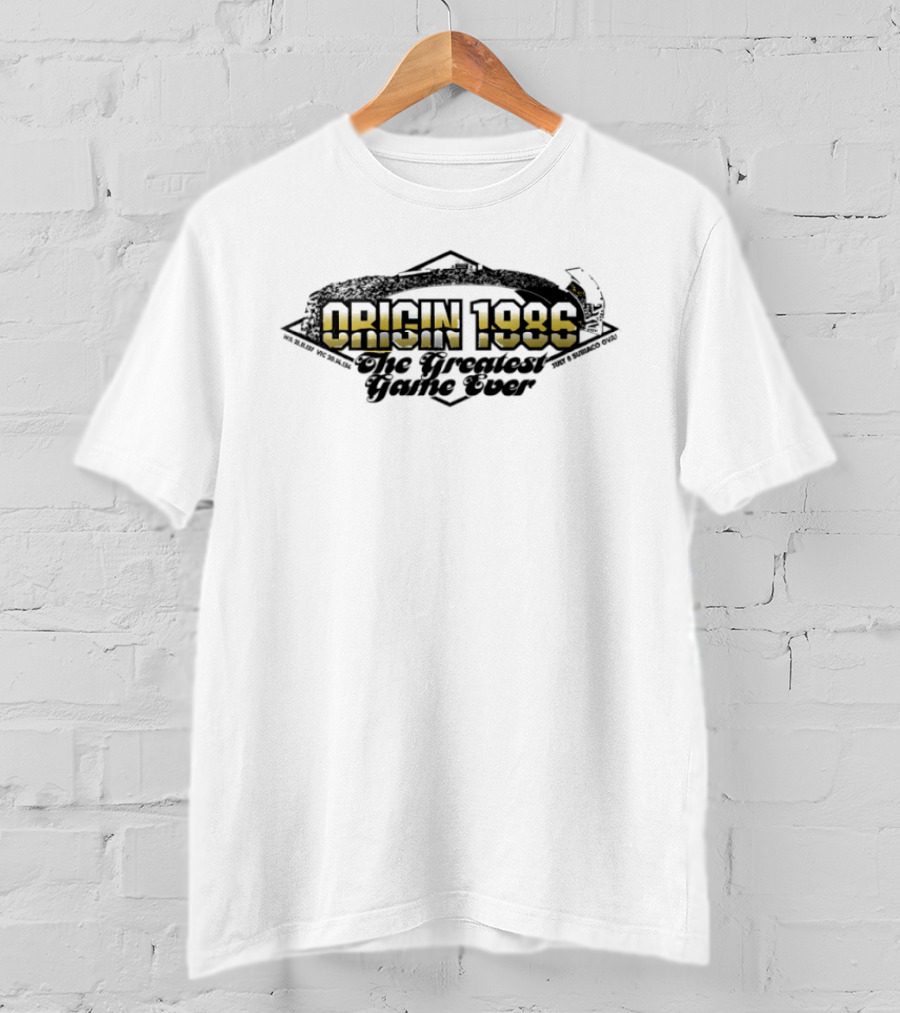State Of Origin 1986 The Greatest Game Ever July 8 Subiaco Oval T-Shirt
