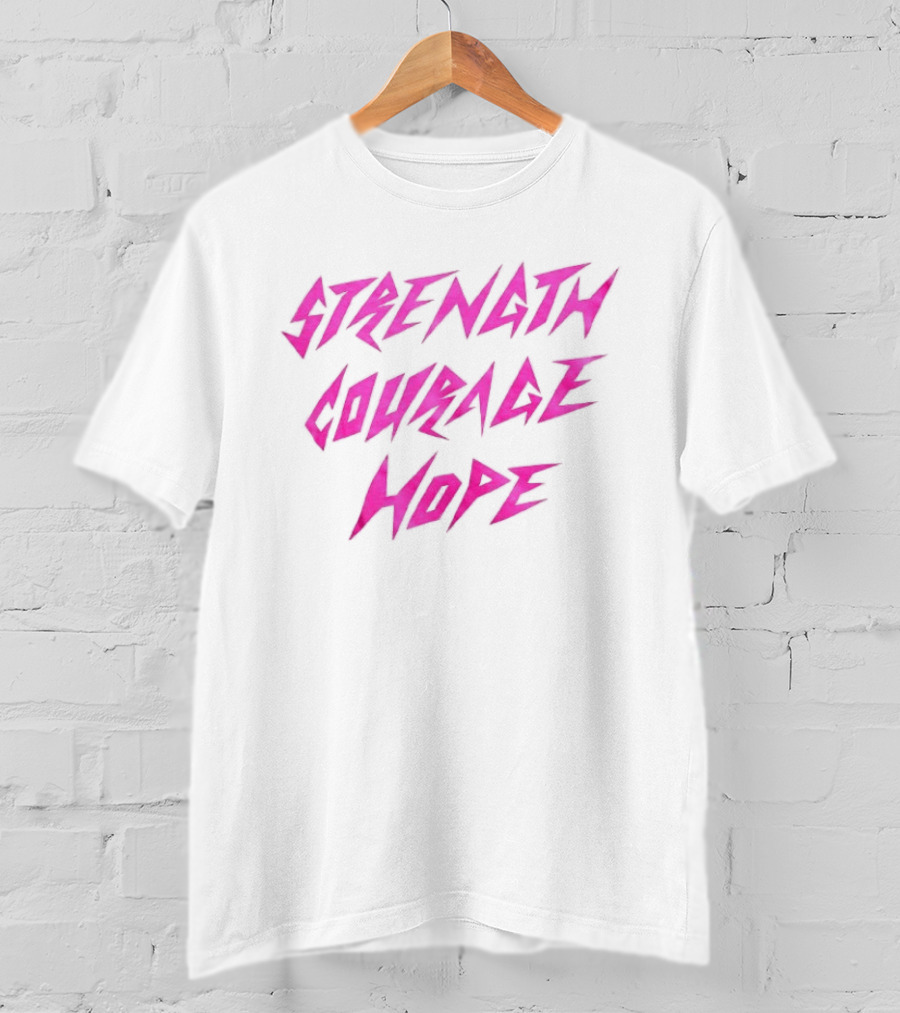 Strength Courage Hope Auburn Women's Basketball T-Shirt