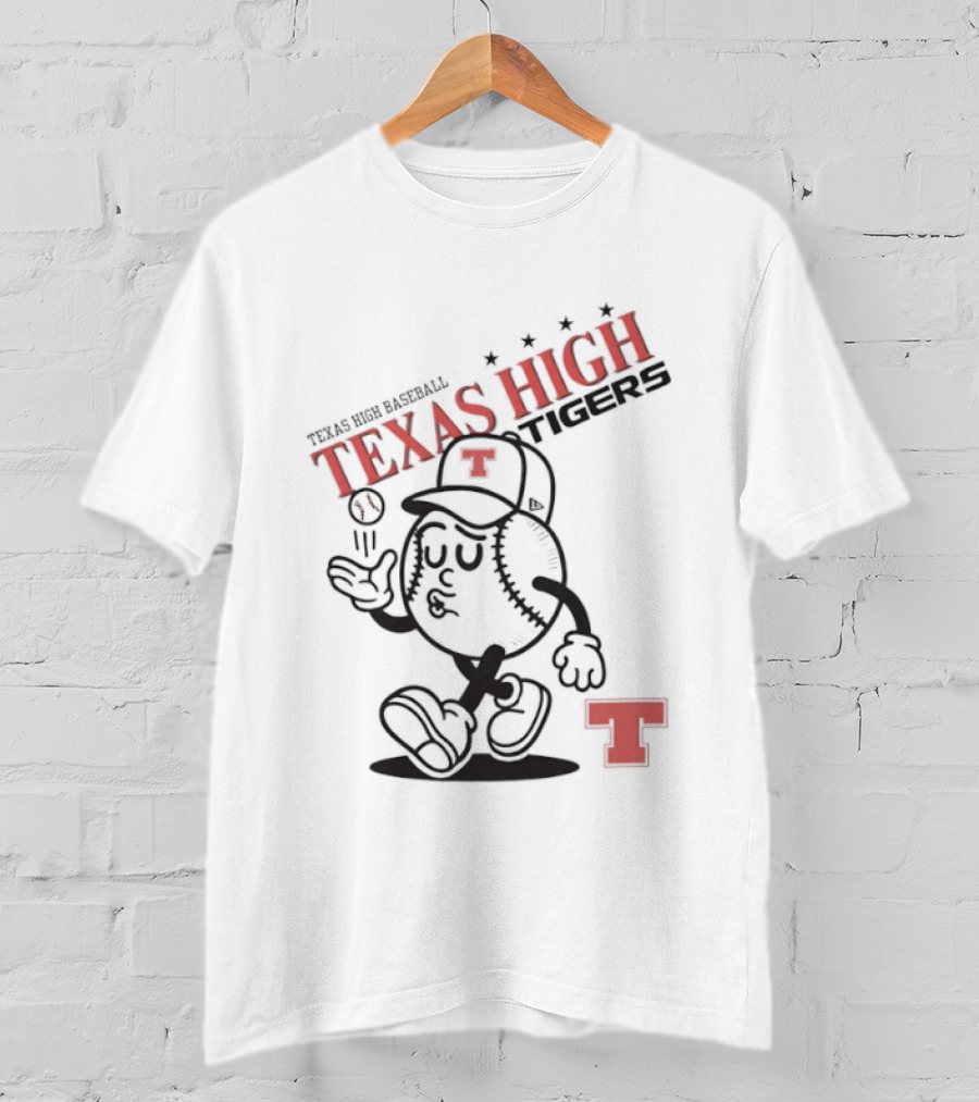 Texas High Tigers Baseball T-Shirt