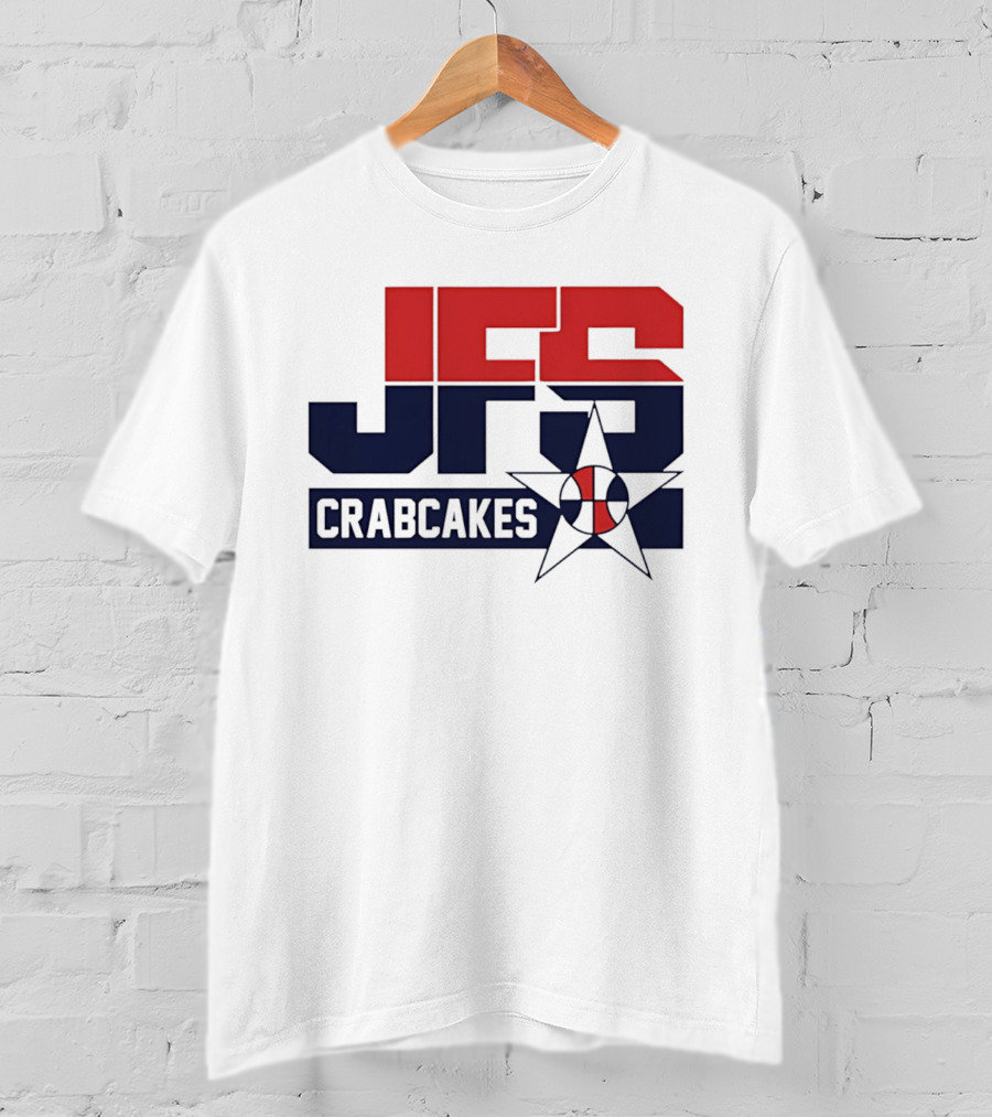 Tony Minadakis JFS Crabcakes Basketball Star T-Shirt
