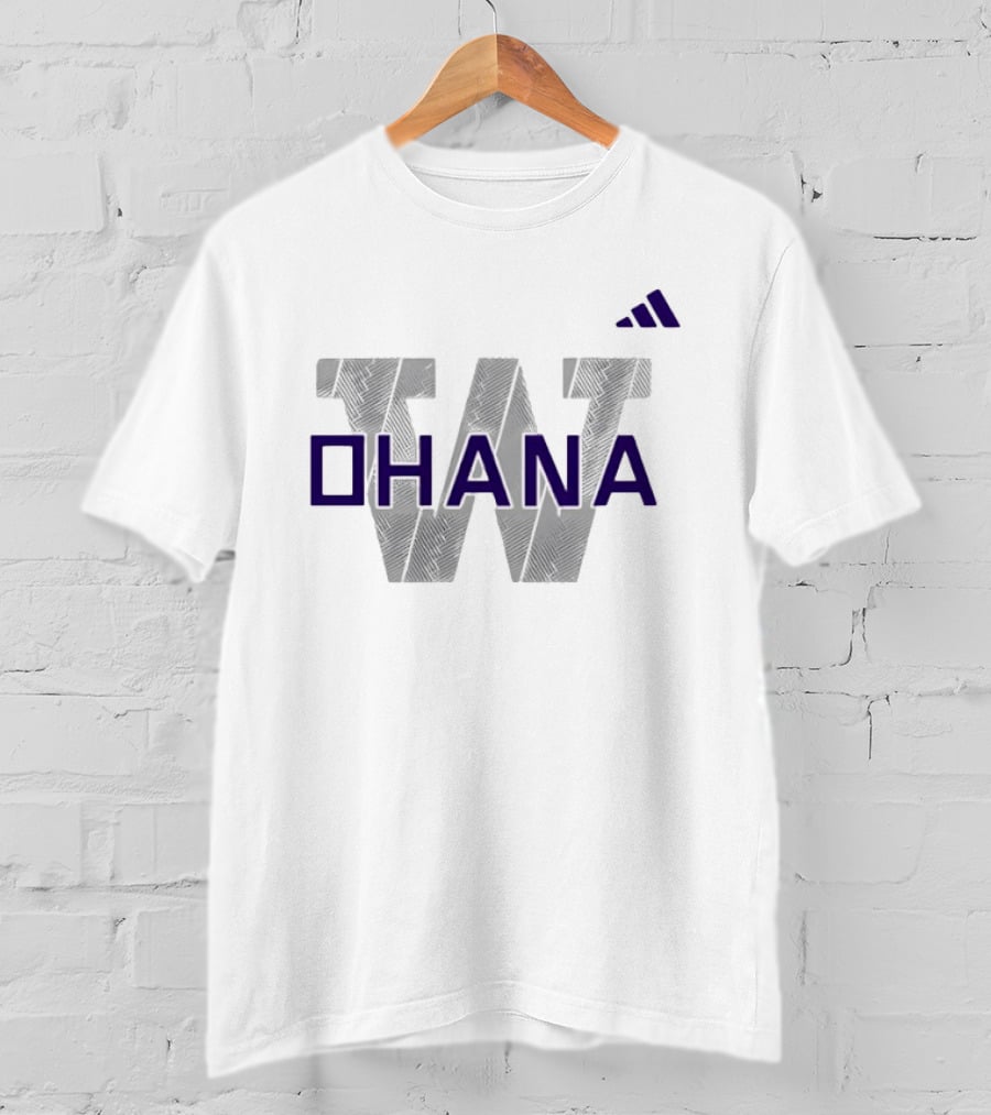 Washington Huskies Ohana 2026 Adidas T-Shirt