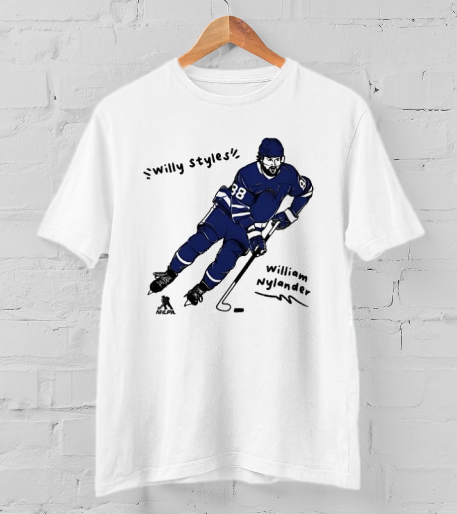 Toronto Maple Leafs Hockey Willy Styles William Nylander T-Shirt