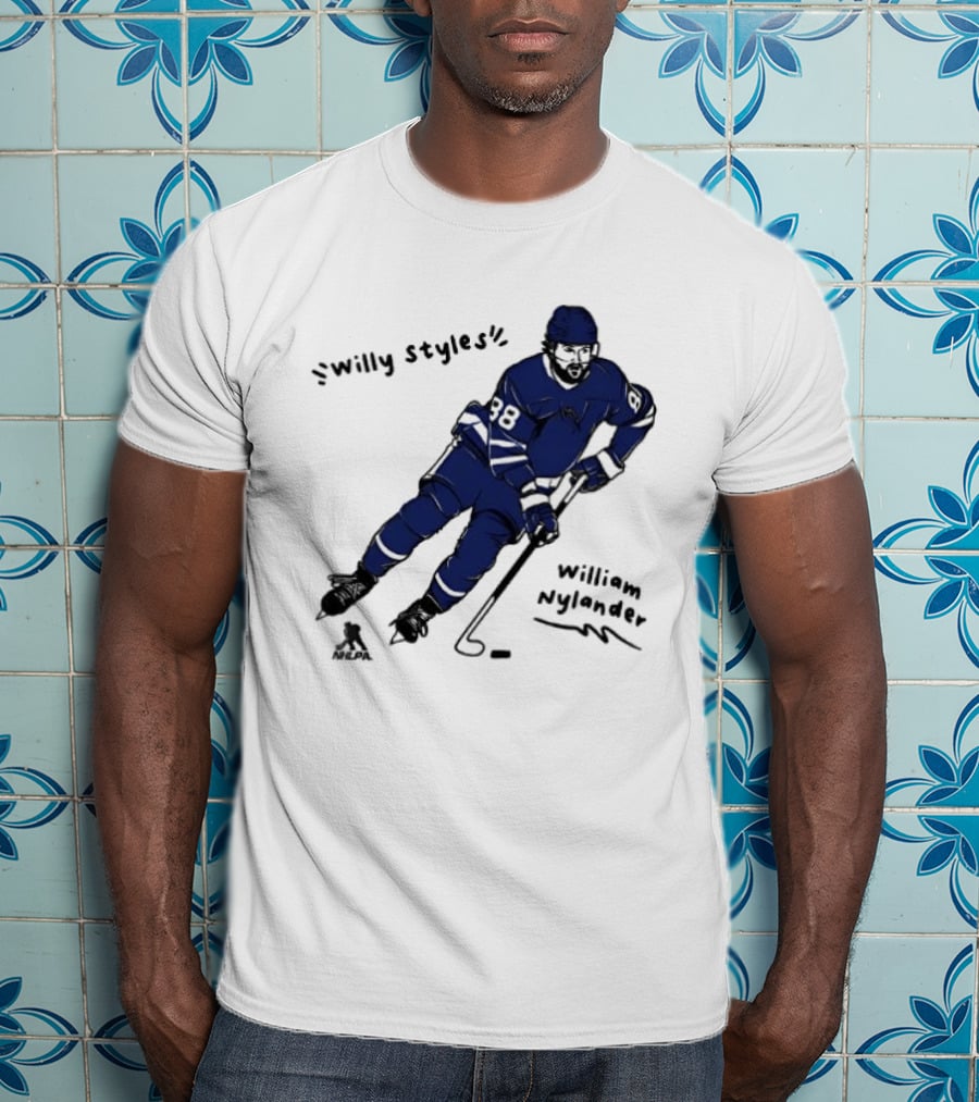 Toronto Maple Leafs Hockey Willy Styles William Nylander T-Shirt