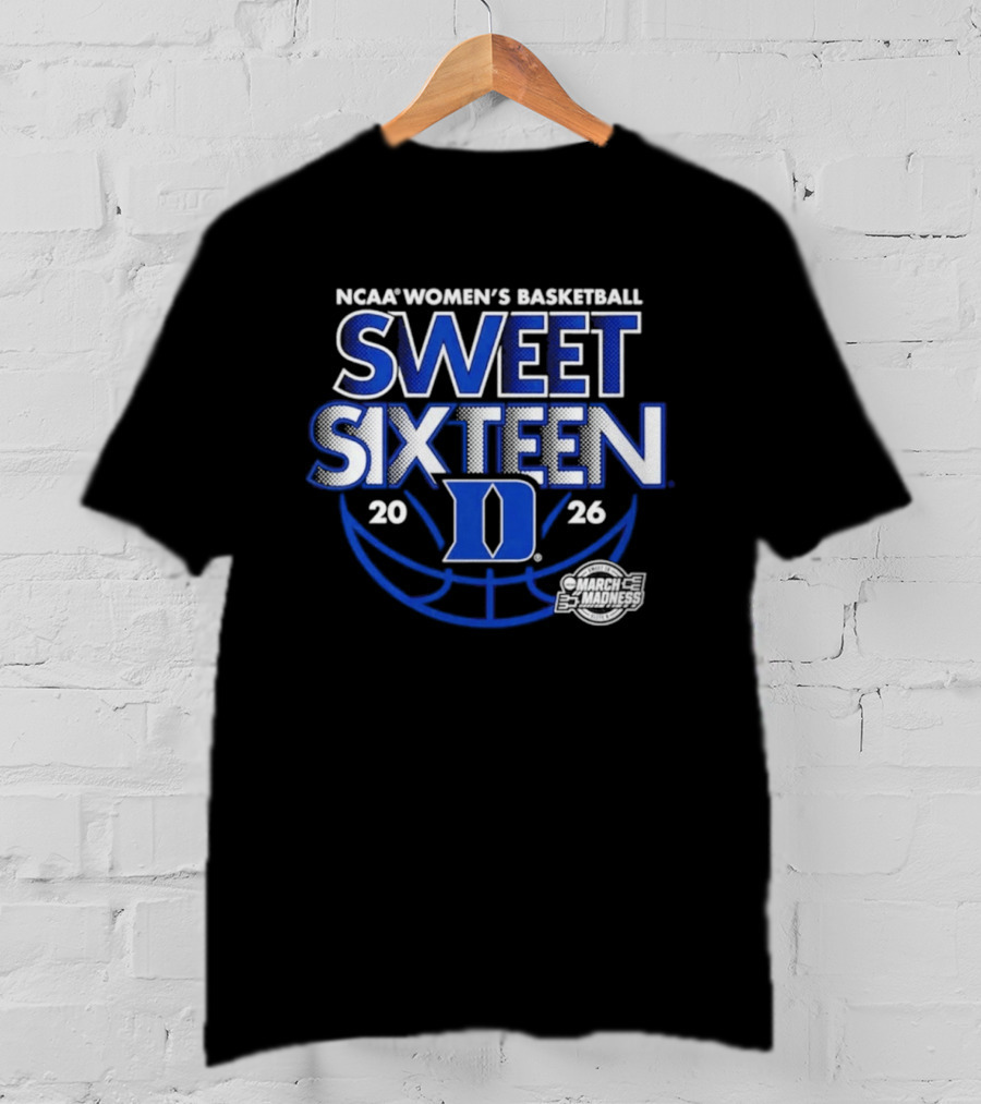 NCAA Women's Basketball Duke 2026 Sweet Sixteen T-Shirt