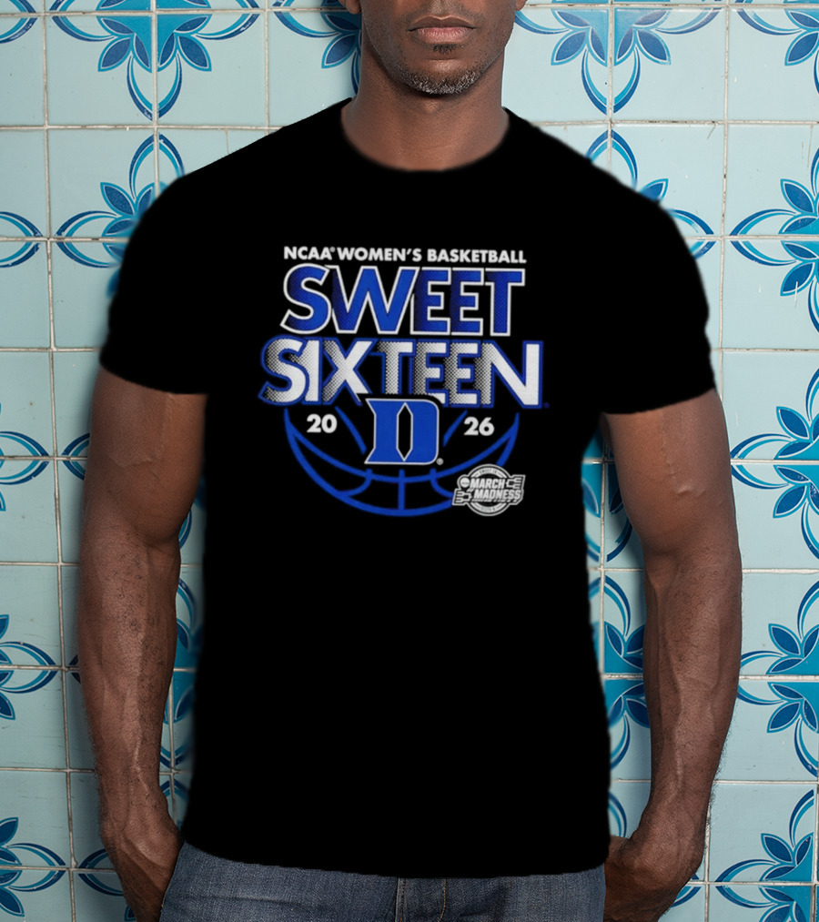 NCAA Women's Basketball Duke 2026 Sweet Sixteen T-Shirt