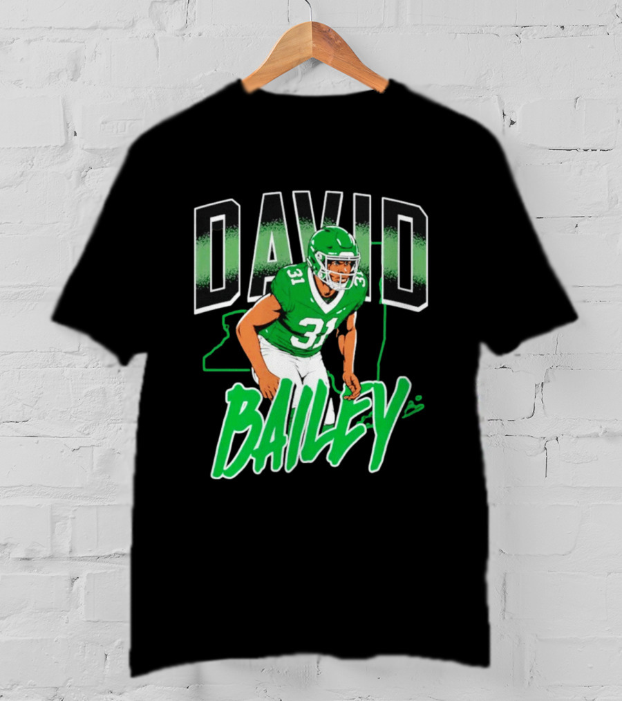 David Bailey New York Jets Football Number 31 Athletics T-Shirt